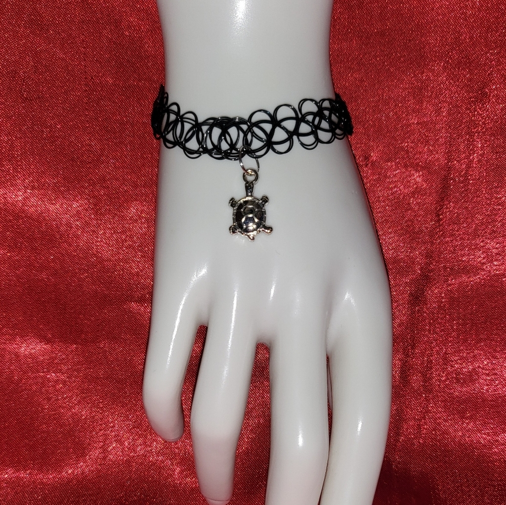 Turtle charm bracelet